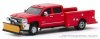 1:64 Dually Drivers Series 3 2018 Chevy Silverado Greenlight SnowPlow 