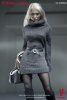 Very Cool 1:6 Turtleneck Mini Dress Clothing Set in Grey VCF-2009C