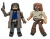 Mayor Rick Grimes & Jesus Walking Dead Series 7 Minimate 2-Pack 