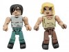 The Walking Dead New Beginning Carl & Sophia Minimates 2 Pack