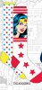 Dc Juniors 2 Pack Wonder Woman Socks 