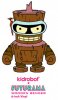 Futurama Wooden Bender 6 Inch Vinyl Figure by Kidrobot