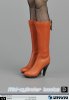 ZY Toys 1:6 Figure Accessories Mid-Cylinder Boots Orange ZY-16-27D