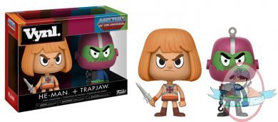 VYNL: Masters of the Universe: He-Man + Trapjaw Vinyl Figure Funko