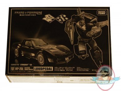 Transformers MP-25L Masterpiece by Takara Loud Pedal Black Tracks