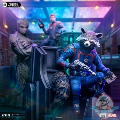 1/10 Guardians of the Galaxy Vol.3 Rocket Statue Iron Studios 912793