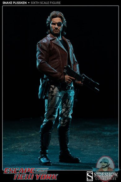 1/6 Sixth Scale Escape from New York.Snake Plissken Figure Sideshow 1/6 Sixth Scale Escape from New York.Snake Plissken Figure Sideshow
