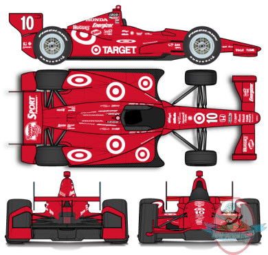 1:18 2013 IndyCar #10 Dario Franchitti by Greenlight