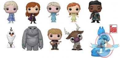Pop! Disney: Frozen 2 Set of 10 Vinyl Figures Funko Pop! Disney: Frozen 2 Set of 10 Vinyl Figures Funko