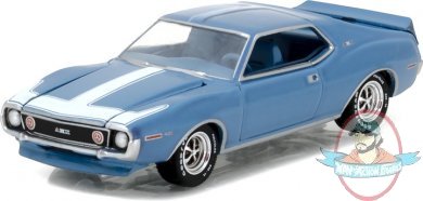 1:64 GL Muscle Series 18 1971 AMC Javelin Diamond Blue Greenlight
