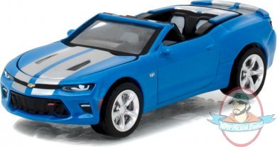 1:64 GL Muscle Series 18 2017 Chevrolet Camaro SS Blue Greenlight