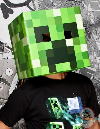 Minecraft Creeper Head Costume Disguise Cosplay by Jinx