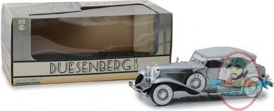 1:18 Scale Duesenberg II SJ Silver by Greenlight
