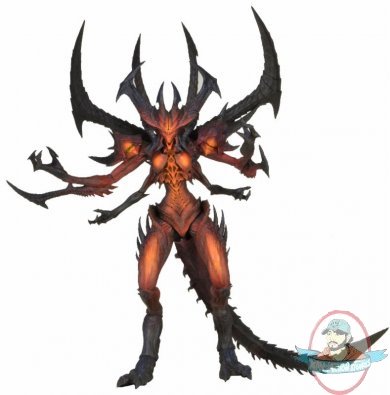 Diablo III Deluxe Scale Action Figure Diablo Lord of Terror Neca Diablo III Deluxe Scale Action Figure Diablo Lord of Terror Neca