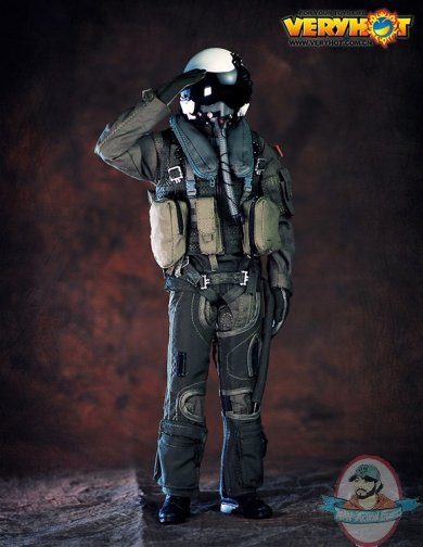 1/6 Accessory US Navy VF-101 Grim Reapers Pilot Very Hot VH-1049