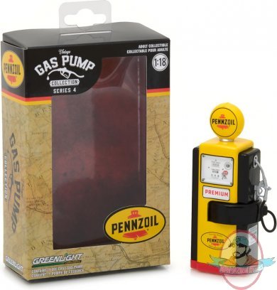 1:18 Vintage Gas Pumps Series 4 1948 Wayne 100-A Gas Pump Greenlight