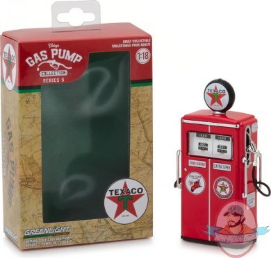 1:18 Vintage Gas Pumps Series 5 1954 Tokheim 350 Twin Gas Greenlight