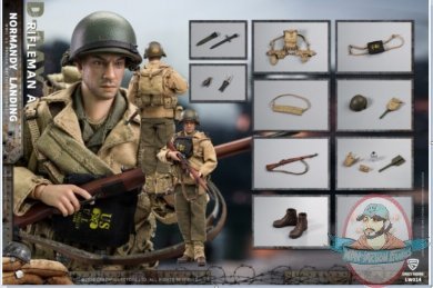 CrazyFigure 1/12 WWII U.S. Rangers On D-Day Rifleman A CF- LW014