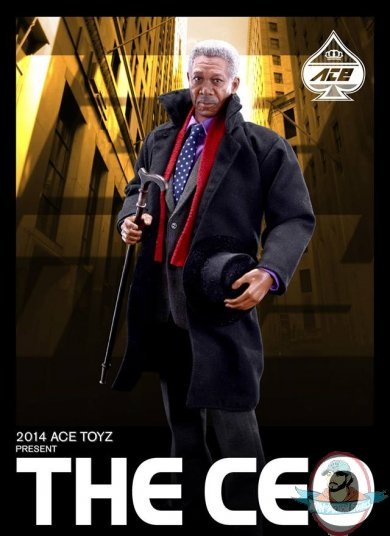 1/6 Scale Ceo Custom Morgan Freeman action figure by AceToyz