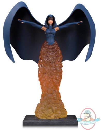 The New Teen Titans Raven Multi-Part Statue Diorama Dc Comics