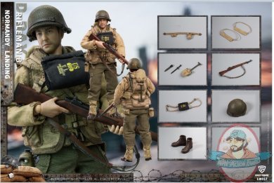CrazyFigure 1/12 WWII U.S. Rangers On D-Day Rifleman B CF- LW017