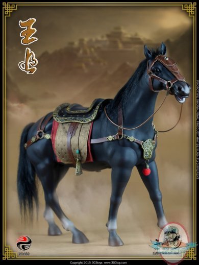 1/6 Scale Zhang Fei Yide Steed Wangzhui Horse for 12" Figures 303 Toys
