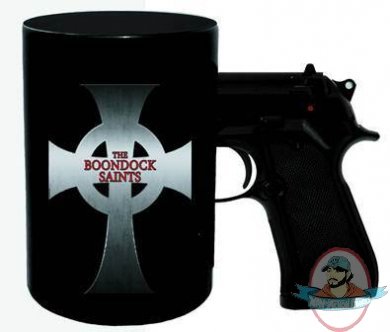 Boondock Saints Logo Gun Mug 15 oz Ceramic Coffee Mug