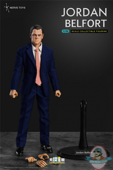 1/6 Scale Wall Street Wolf Little Plum Jordan Belfort Nerve Toys NT001