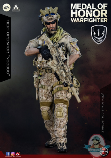 Soldier Story 1/6 Medal Of Honor Navy SEAL Tier One Operator Voodoo 