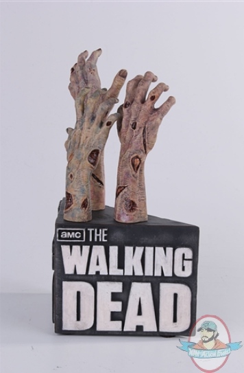 The Walking Dead Logo Bookends by Gentle Giant