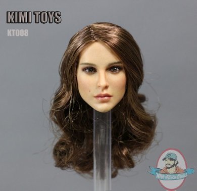1/6 Kimi Toyz Accessories European & American Female Headsculpt KT-008