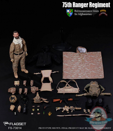 1/6 FlagSet 75th Ranger Regiment Reconnaissance Team in Afghanistan