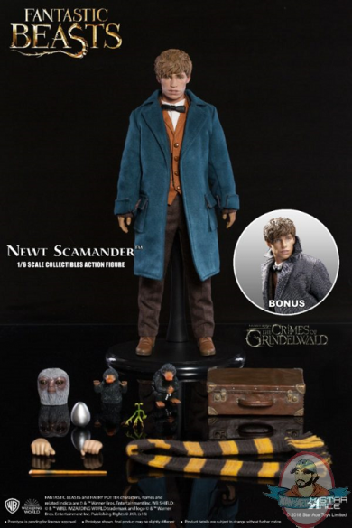 1/6 Fantastic Beasts and Where to Find Them Newt Scamander with Bonus 
