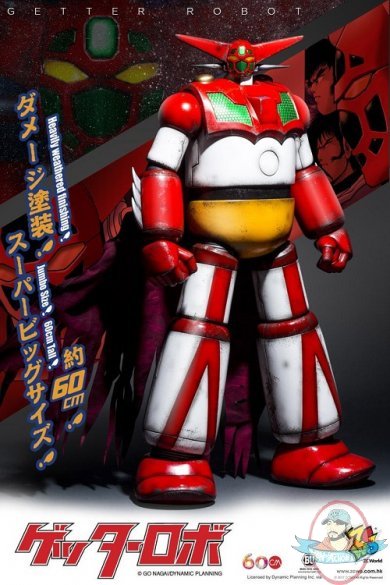 1/6 Getter Robot Jumbo Size ZC-249 Battle Version Figure by ZC World