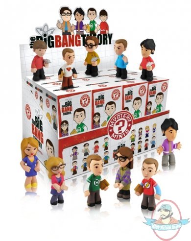 The Big Bang Theory Mystery Mini Figure Case of 24 pieces Funko