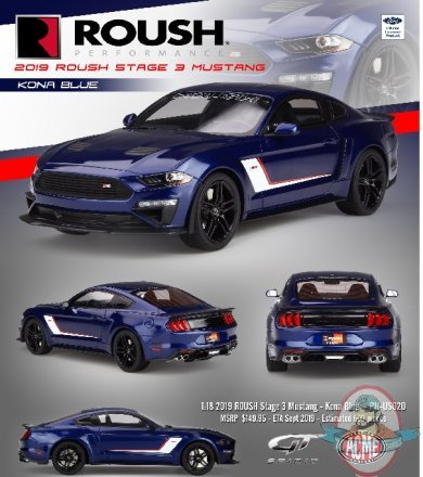 1:18 Scale 2019 Ford Mustang ROUSH Stage 3 by Acme US020