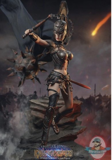 TBLeague Phicen 1/6 Black Spartan Army Commander PL2020-165A 