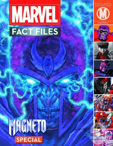 Marvel Fact Files Special Figurine #4 Magneto Cover Eaglemoss