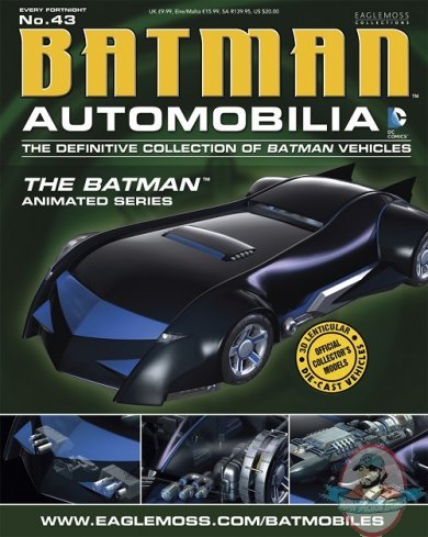 Dc Batman Automobilia #43 Batman Animated Series Mark II Eaglemoss