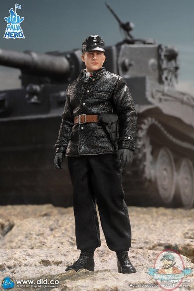 1/12 Palm Hero WWII German SS Hauptsturmführer Michael Wittmann DID