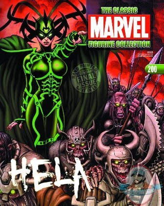 Classic Marvel Figurine Collection Magazine #200 Hela Eaglemoss