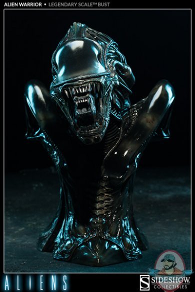 Alien Warrior Legendary Scale Bust Sideshow Collectibles Alien Warrior Legendary Scale Bust Sideshow Collectibles