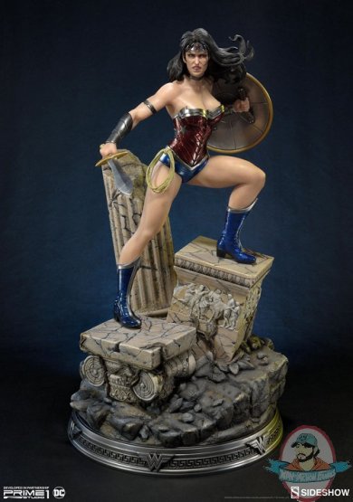 Wonder Woman Justice League New 52 Statue Sideshow 200512