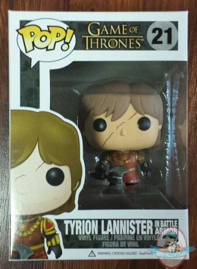 POP! Game of Thrones Series 3 Tyrion Lannister in Battle Armor Funko