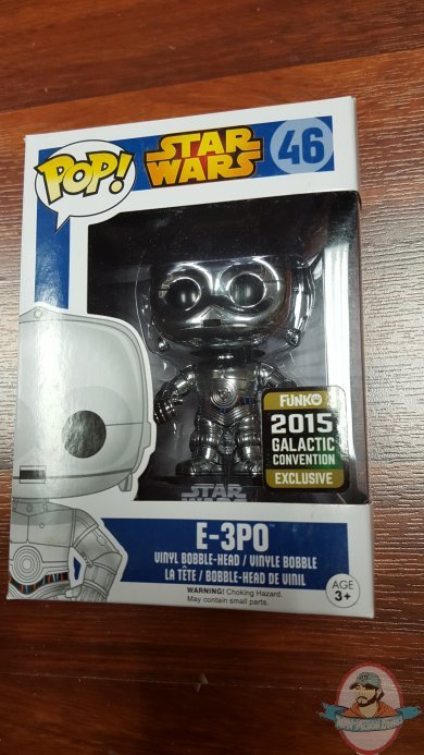 Star Wars Galactic Convention E-3P0 Pop Vinyl Figure Bobble Head Funko