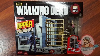 The Walking Dead Tv Building Set Upper Prison Cell McFarlane The Walking Dead Tv Building Set Upper Prison Cell McFarlane