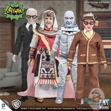 Batman Classic TV Series 8 Inch Action Figures Series 4 Set of 4