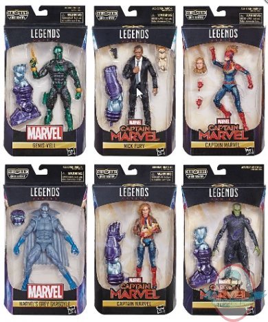 Marvel Captain Marvel Legends 6 inch Case of 8 Hasbro Marvel Captain Marvel Legends 6 inch Case of 8 Hasbro