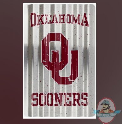 University of Oklahoma Sooners Corrugated Large Sign by Signs4Fun University of Oklahoma Sooners Corrugated Large Sign by Signs4Fun