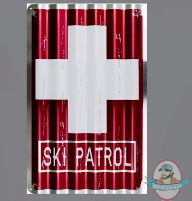 Ski Patrol Corrugated Large Sign by Signs4Fun